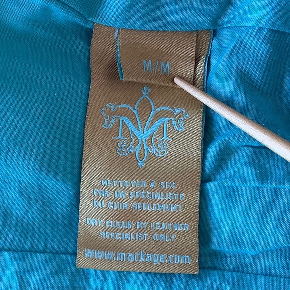 ⭐️ HOST PICK ⭐️ Mackage cotton military jacket / blazer size M - Picture 16 of 16